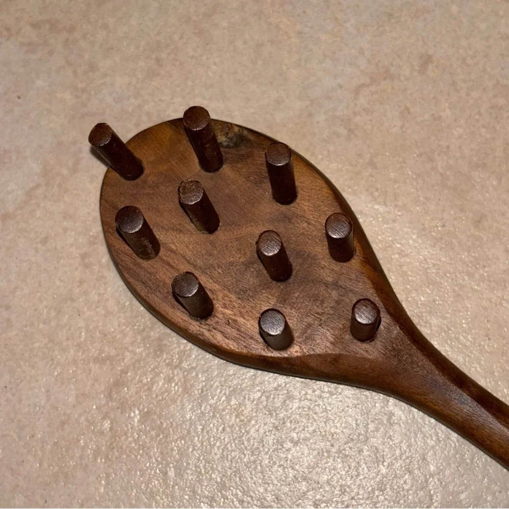Williams-Sonoma Dark Wood Pasta Fork Spaghetti Server